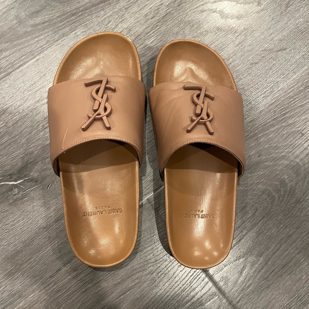Ysl flat mule
